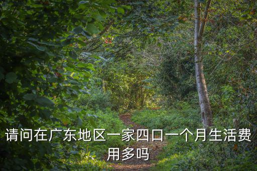 在廣州生活一家四口一個(gè)月多少錢(qián),在廣州帶兩孩子
