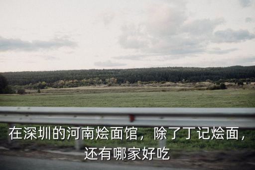 河南燴面在東莞哪里最正宗,在深圳的河南燴面館