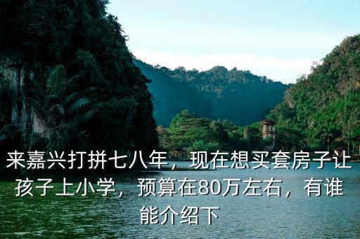 嘉興市區有多少小學,嘉興以前有哪幾所小學