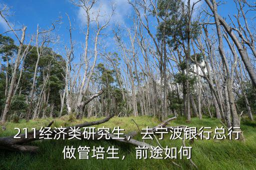211經(jīng)濟(jì)類(lèi)研究生，去寧波銀行總行做管培生，前途如何