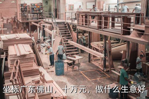 坐標廣東佛山，十萬元，做什么生意好
