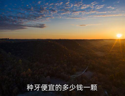 河源人民醫院種牙多少錢一顆,種一顆牙要多少錢