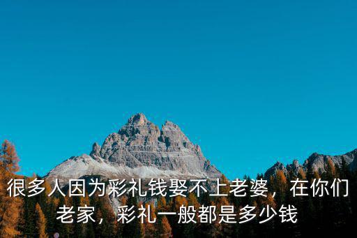 德州武城彩禮錢多少,在德州娶老婆需要多少錢