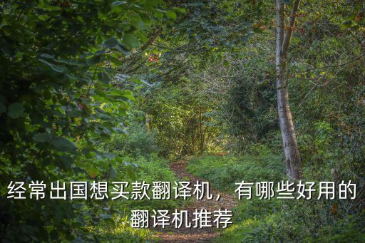 深圳哪里有智能翻譯機買,有哪些好用的翻譯機推薦