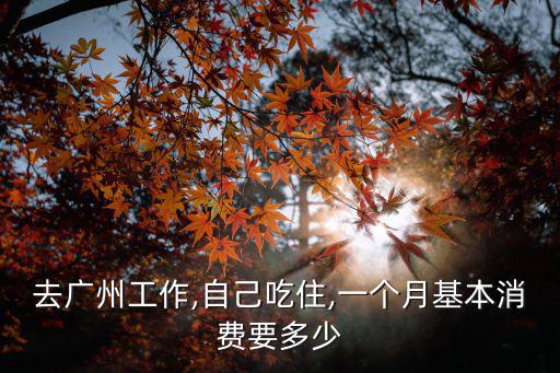 在廣州快餐店租多少一個月,一個月基本消費要多少