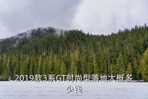 2019款3系GT時尚型落地大概多少錢