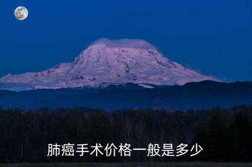 杭州腫瘤醫院肺癌手術多少錢,肺癌手術價格一般是多少