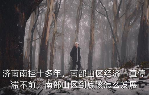 濟南南控十多年，南部山區經濟一直停滯不前，南部山區到底該怎么發展