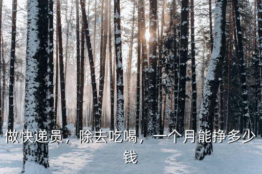 濟南順豐快遞員一個月多少錢一個月多少錢,順豐快遞員一個月能掙多少錢