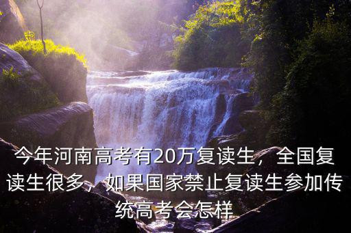 浙江2020年高考復讀人數(shù)會有多少,今年河南高考有20萬復讀生