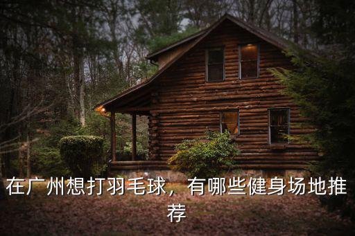 廣州白云區哪里有羽毛球場,在廣州想打羽毛球