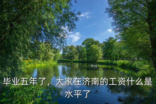 畢業(yè)五年了，大家在濟(jì)南的工資什么是水平了