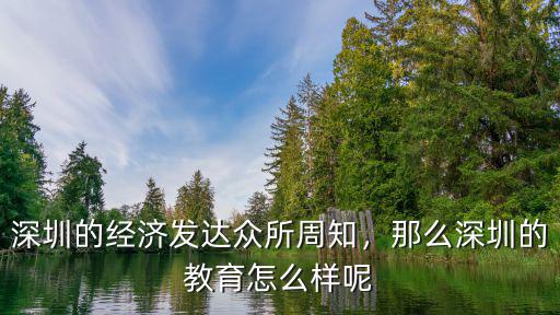 深圳天才教育怎么樣,深圳市的職業教育怎么樣