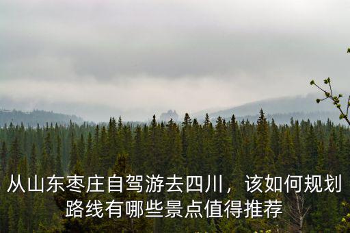 山東棗莊到四川成都多少公里路,卻沒(méi)有成都到棗莊的
