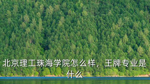 北京理工珠海學院法學專業怎么樣,北京師范大學珠海分校怎么樣