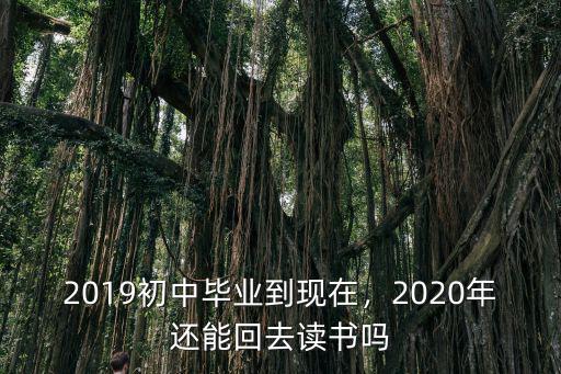 2019初中畢業(yè)到現(xiàn)在，2020年還能回去讀書嗎