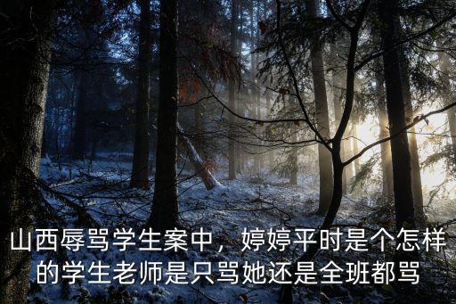 廣州婷婷怎么罵的,婷婷拿錄音筆錄老師的內容