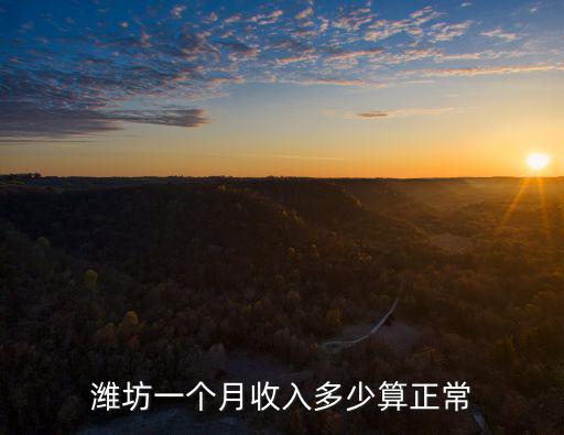 濰坊歌爾今年工資是多少,濰坊平均工資是多少
