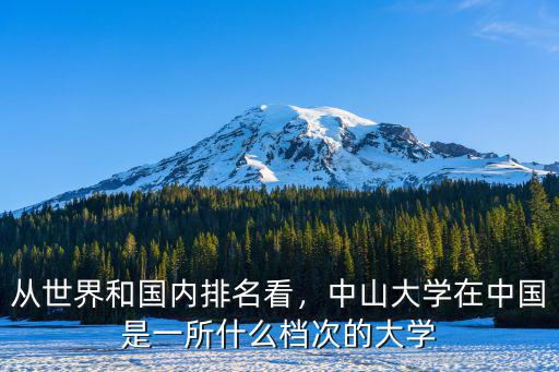 中山大學(xué)在全國排名多少名,中山大學(xué)全國排名前十