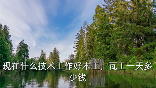 現在什么技術工作好木工，瓦工一天多少錢