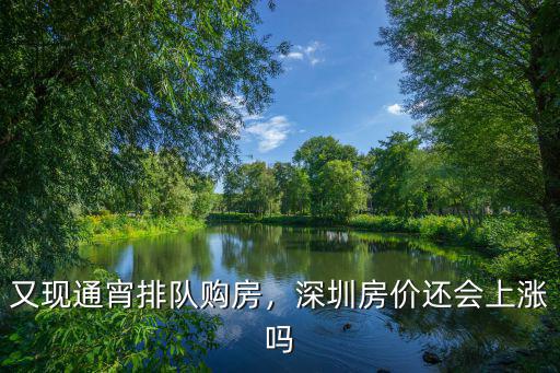 深圳寶安房價怎么突然上漲,深圳關內房價最近又漲了
