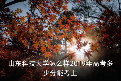山東科技大學收文科多少分,山東科技大學怎么樣