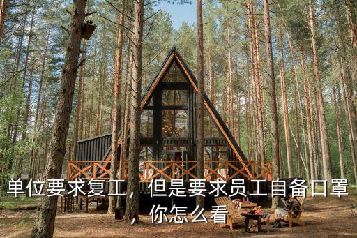 廣東企業沒口罩怎么復工,沒有口罩怎么上班