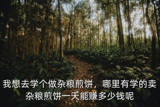 山東煎餅一個能賺多少錢,我想去學個做雜糧煎餅