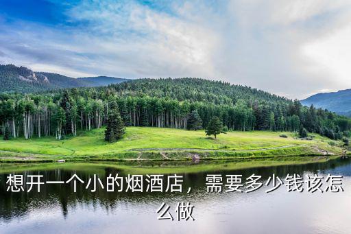 想開一個小的煙酒店，需要多少錢該怎么做
