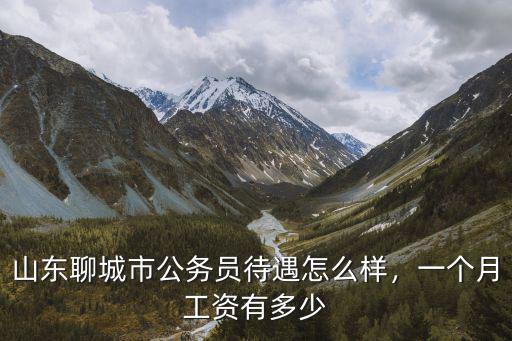 聊城市有多少正處級單位,正處級的事業單位有多少