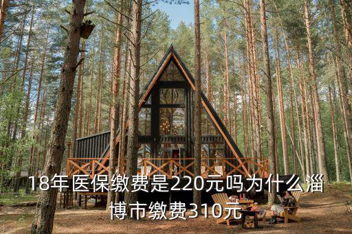 淄博市2018年醫保交多少錢,18年醫保繳費是220元嗎