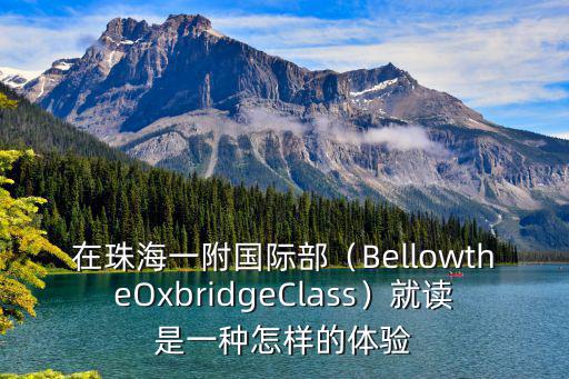 在珠海德威國(guó)際高中就讀是怎么,在珠海一附國(guó)際部