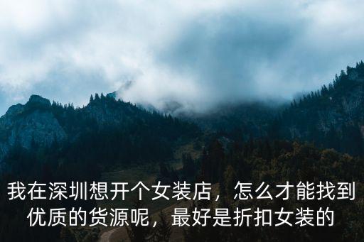 雅迪斯女裝專賣店在深圳哪里有,我在深圳想開個女裝店