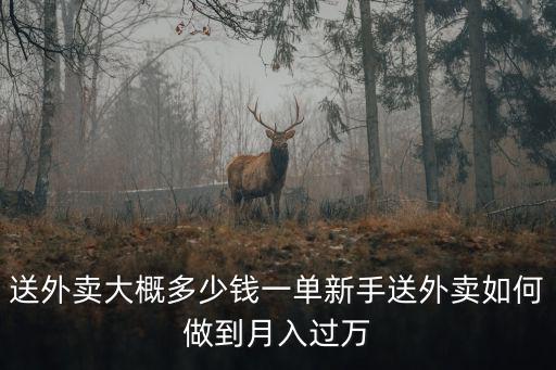 杭州外賣送一單多少錢,杭州送外賣怎么樣