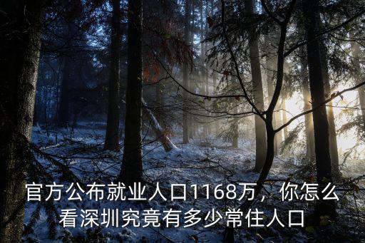 深圳大中華有多少人口,深圳究竟有多少常住人口