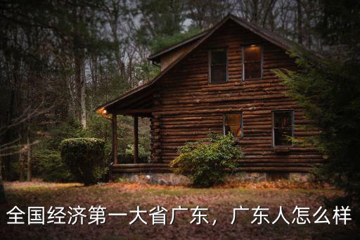 東北人怎么看待廣東的經(jīng)濟(jì),廣東人怎么樣