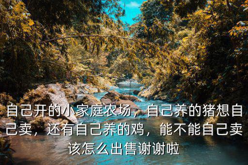 肇慶哪里有小農場自己養的,自己開的小家庭農場