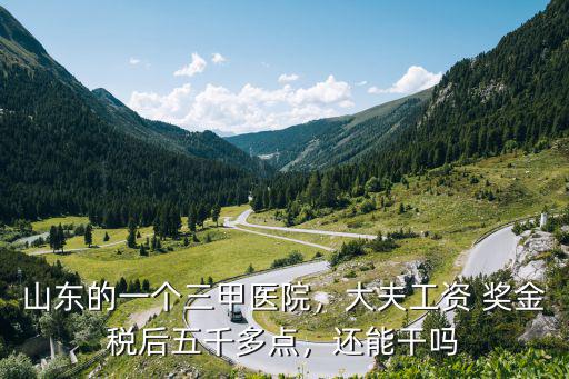 濟南三甲醫院婦科大夫能掙多少錢,三甲醫院的醫生