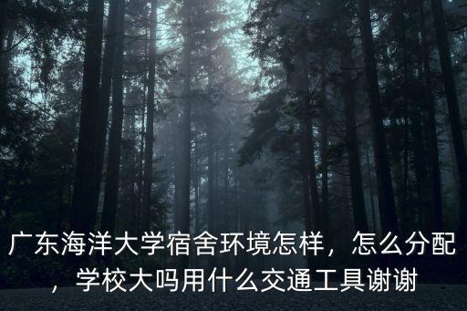 廣東省海洋大學宿舍條件怎么樣,廣東海洋大學宿舍環境怎樣