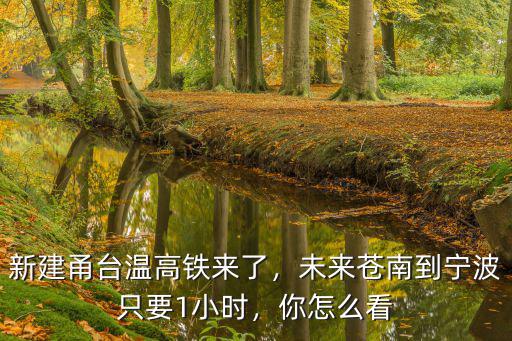 甬臺溫高鐵溫州至上海多少錢,甬臺溫何時也提速