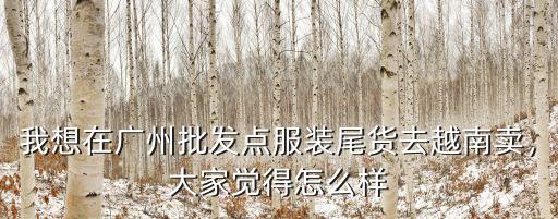 廣州藍(lán)調(diào)國(guó)際尾貨怎么樣,去廣州拿尾貨賣(mài)怎么樣
