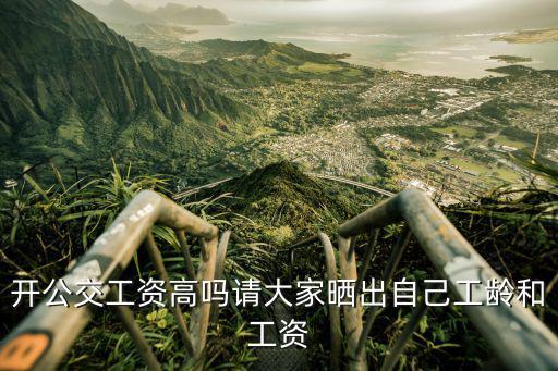 開(kāi)公交工資高嗎請(qǐng)大家曬出自己工齡和工資