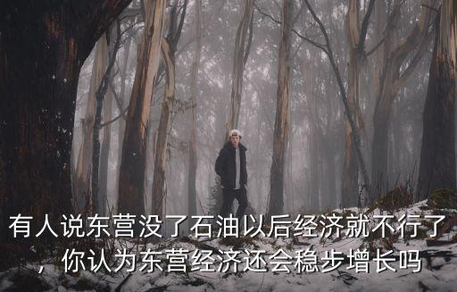 有人說東營沒了石油以后經濟就不行了，你認為東營經濟還會穩步增長嗎