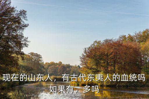山東隋姓有多少人,有古代東夷人的血統(tǒng)嗎