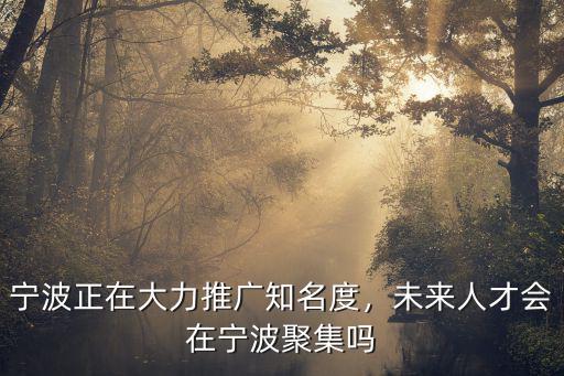 寧波人才引多少,未來人才會(huì)在寧波聚集嗎