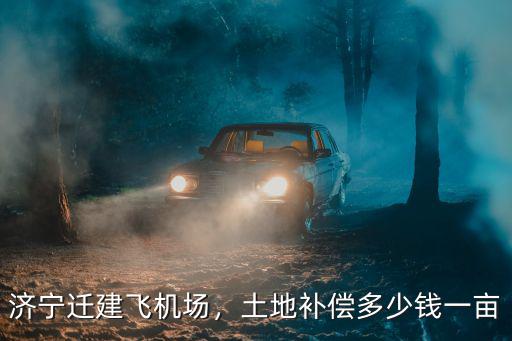 山東濟(jì)寧種地補(bǔ)貼多少錢一畝,濟(jì)寧遷建飛機(jī)場(chǎng)