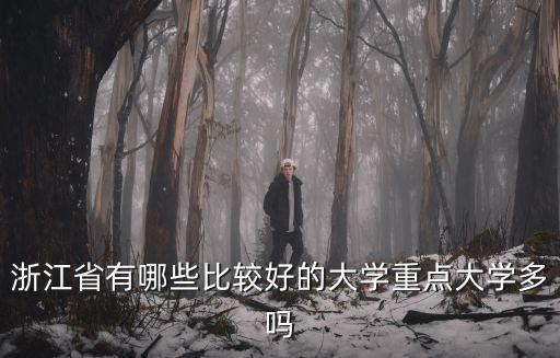 浙江省有多少大學排名表,浙江省有哪些比較好的大學