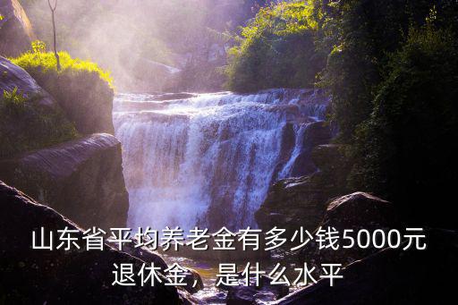 山東省養(yǎng)老金過一百給多少錢,退休人員每月領(lǐng)多少錢