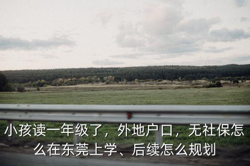 怎么在廣東辦理上學,后續怎么規劃
