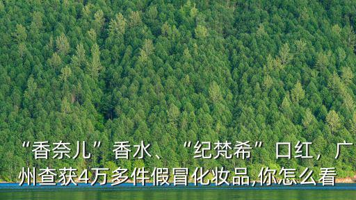 “香奈兒”香水、“紀梵希”口紅，廣州查獲4萬多件假冒化妝品,你怎么看
